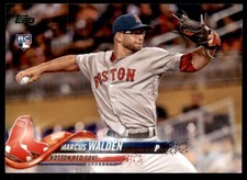 2018 Topps Update #US247 Marcus Walden Boston Red Sox Rookie Card