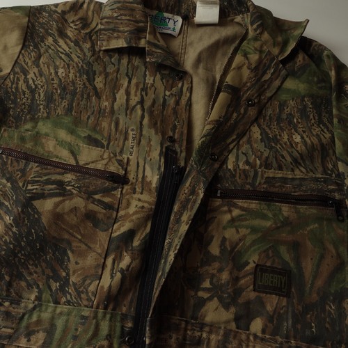 Vintage Liberty Men's Realtree Camouflage One Piece Coveralls Made In USA Medium - Picture 8 of 22