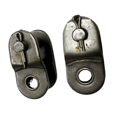 (Pack of 2) Offset Half Link #60 for Roller Chain **Free Shipping**