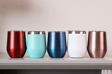 Multiple Colors! Oggi Brand Tumbler SS Double Wall Vacuum Insulated 12oz Cup