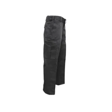 TACT SQUAD T7004 STREET LEGAL TROUSERS 8 POCKET UNIFORM CARGO PANTS BLACK 54U