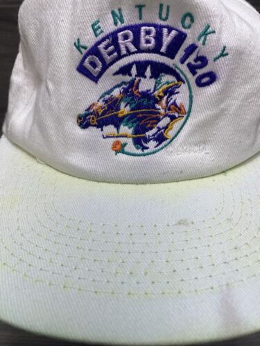 Kentucky Derby 120 Vintage 90er SnapBack Mütze Pferderennen - Bild 3 von 10