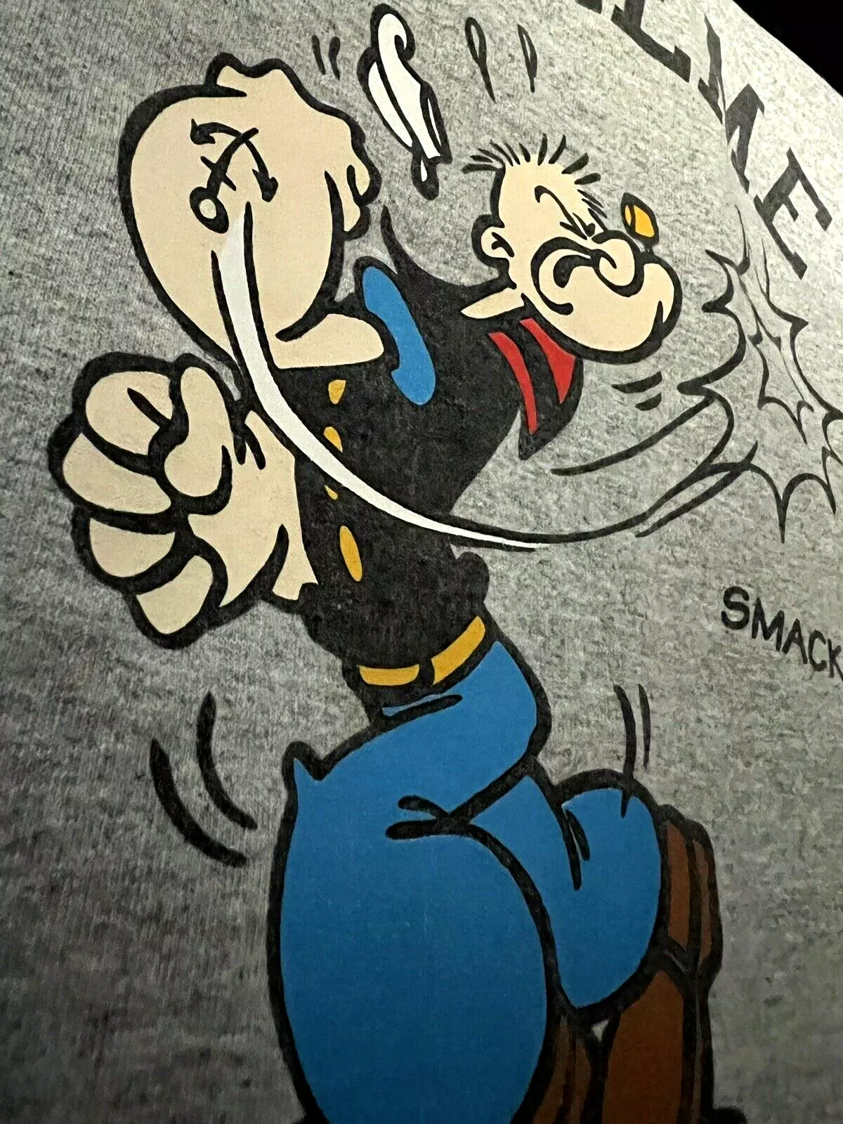 T shirt Supreme x Popeye   Gris   Grand   FW10   d'occasion ?