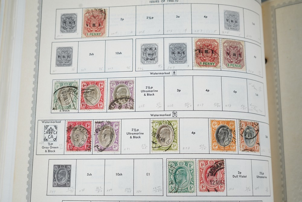 WORLDWIDE T-Z 1910-1970s COLLECTION OF 3,100+ STAMPS MINT & USED IN MINKUS ALBUM