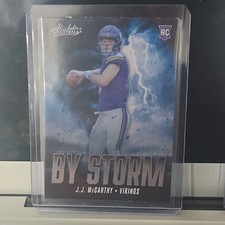 JJ Mccarthy Rookie Rc 2024 Absolute Football By Storm Rookie RC
