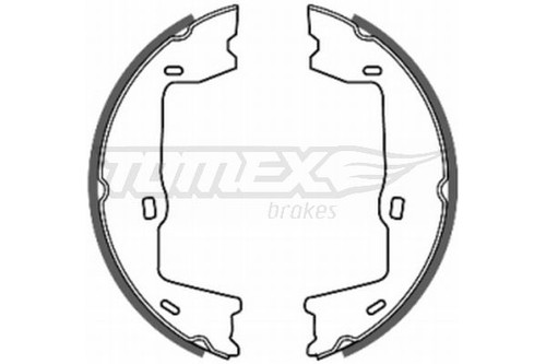 TX 20-69 BRAKE SHOE SET KIT REAR TOMEX BRAKES FOR SAAB 9-5,9-3,900 II - Picture 2 of 5