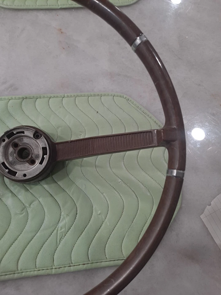 1964 MERCURY COMET-CALIENTE-CYCLONE STEERING WHEEL & HORN RING - Image 4 of 4