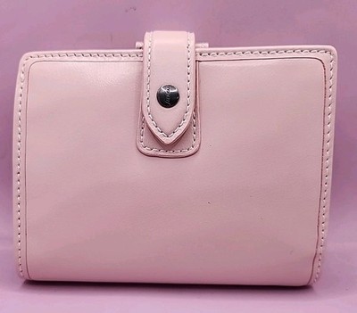 NEW FiloFax Malden Pocket Size Organizer Pink Full Grain Buffalo Leather