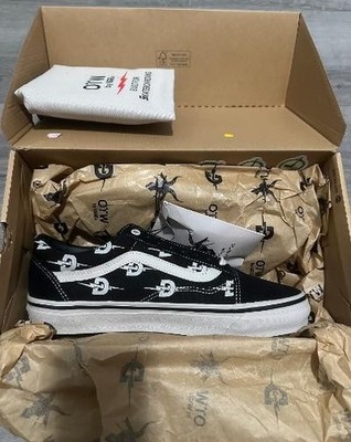 DEFCON Vans Old Skool Skate Block size 8-12, ships right away 100% Authentic