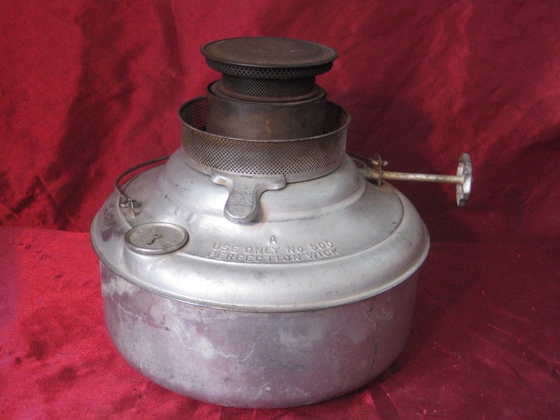 Vintage Perfection Kerosene Heater Tank, Font 500