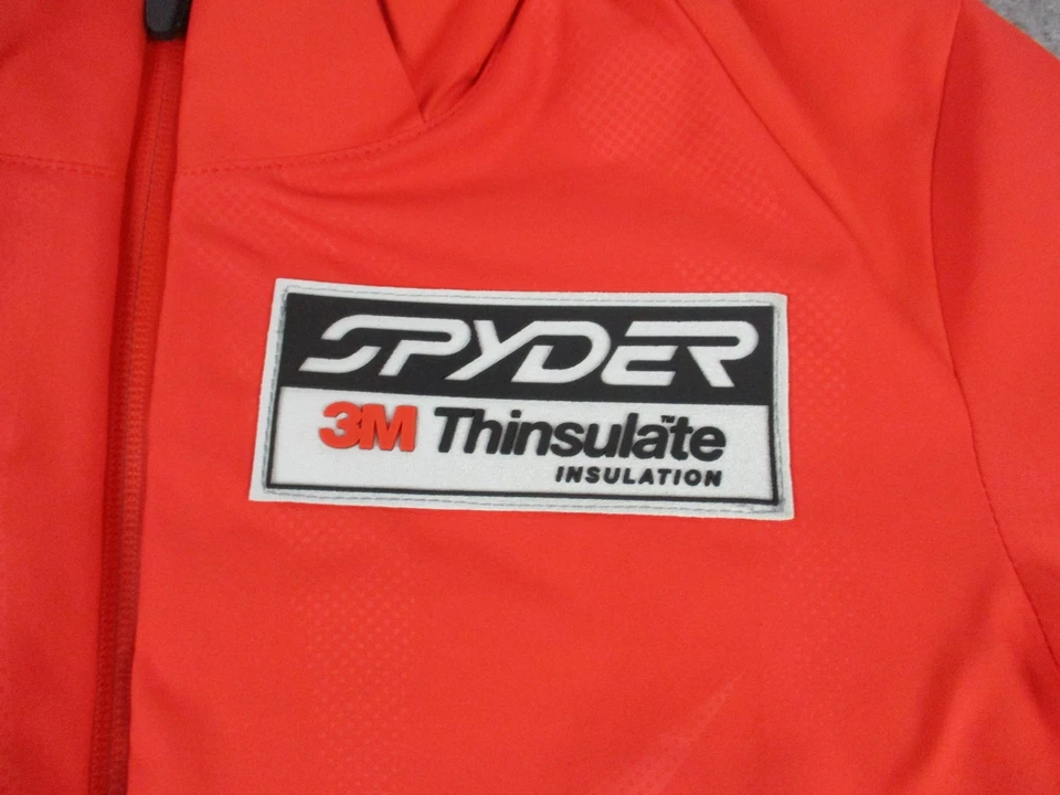 US Ski Team Jacket Womens 8 Medium Red Skiing 3M Thinsulate Insulated Snow - Image 3 of 4