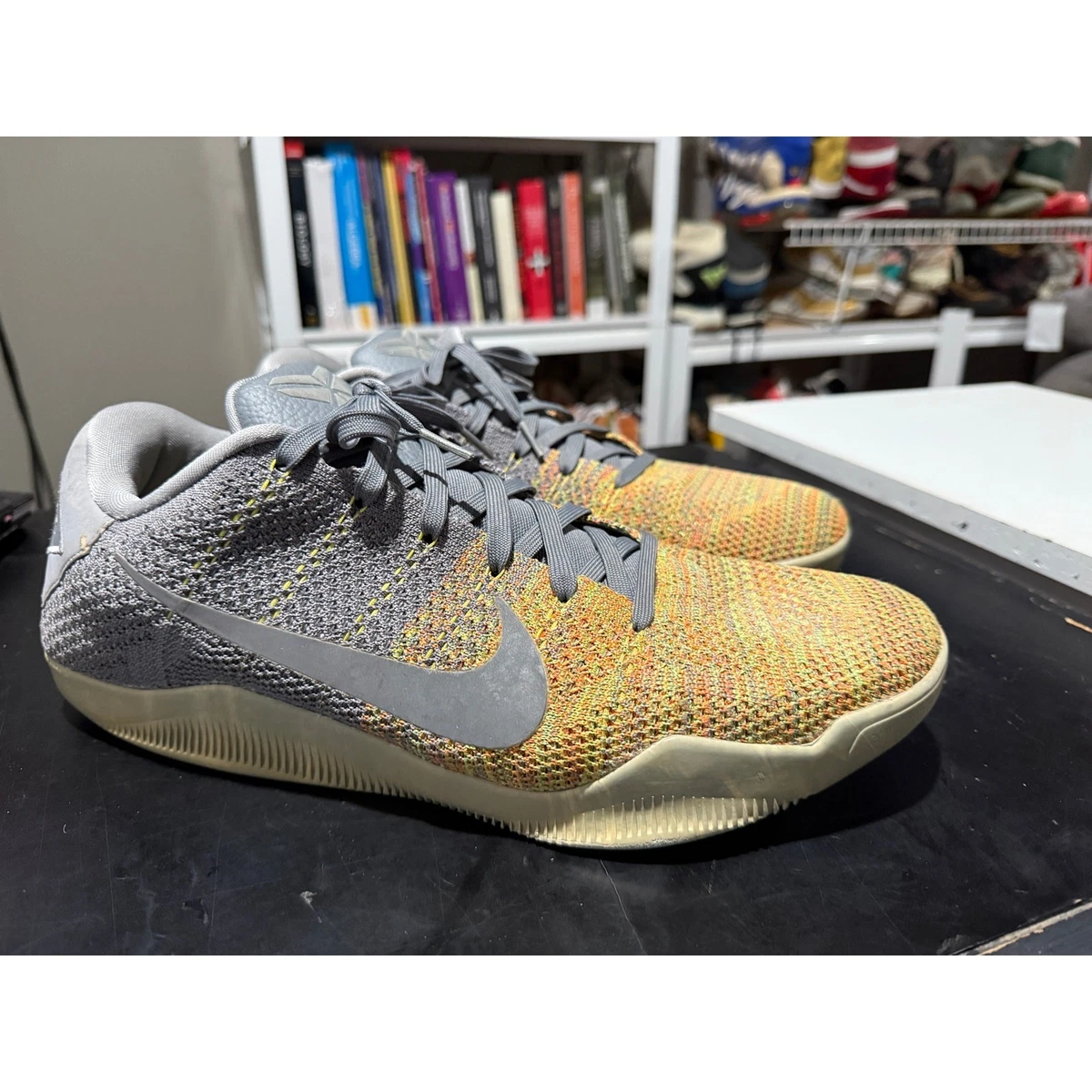 Kobe 11 Elite Low Sneakers Mens Size 11 Master Of Innovation Lot Grey Multicolor Buy Nike Kobe 11 Elite Low Master of Innovation 822675-037  main image 3