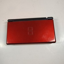 Nintendo DS Lite Red Parts Or Repair . Hinge Broke Powers On
