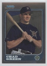 1997 Bowman Chrome Chad Green #107 b4s