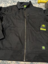 Kids John Deere Insulated Zip Up Jacket Large 10/12