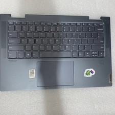 Lenovo Yoga 7-14ITL5 Grey Palmrest Cover Keyboard Touchpad AM1RW000100 Au LA1