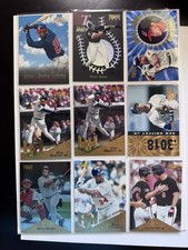 1996 Pinnacle Baseball Lot (15) Ken Griffey Jr. Frank Thomas Cal Ripken Jr. LOOK