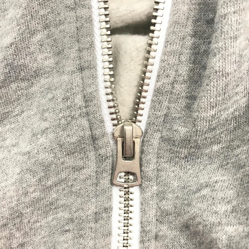 Only Ladies Hoodie Jacket Coat Light Grey Size Small Full Zip Hooded Sweatshirt - Image 3 of 4