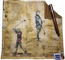 50 WAYS POCKET POCKET HANK Everyday Carry EDC Gear Tan Fabric Club Vintage Golf
