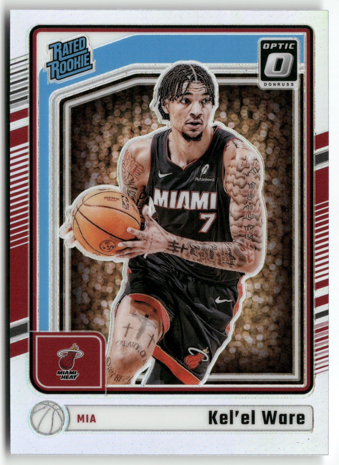 2024-25 Donruss Optic #280 Kel'el Ware Holo