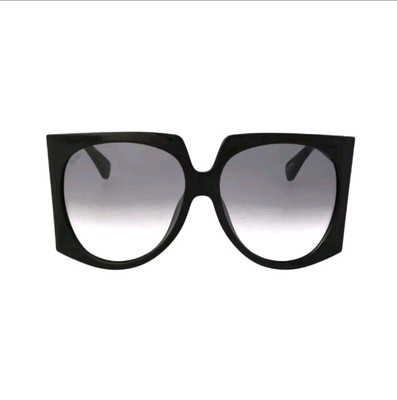 MAX MARA Anne MM0023 01B Black OVER SIZE Plastic Sunglasses Frame 65-14-115