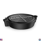 AC Infinity Self-Watering Fabric Pot Base, 4-Pack Auto-Irrigation Water Delivery