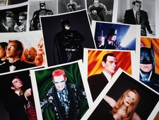 BATMAN Val Kilmer ORIG Photo Lot of 12 JIM CAREY*NICOLE KIDMAN*CHRIS O'DONNELL