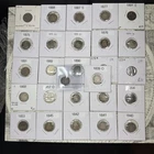 LOT OF 27 Seated Liberty Silver Dime Random years and conditions, some VF!
