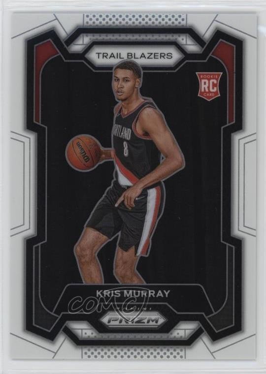 2023-24 Panini Prizm White Prizm 89/175 Kris Murray #142 Rookie RC 14cm