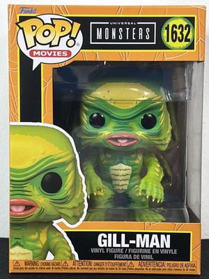 Funko Pop! Gill Man Creature #1632 Universal Monsters Vinyl + PROTECTOR Case