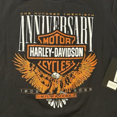 NEW Harley-Davidson Men's 120th Anniversary Graphic Short Sleeve T