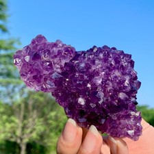 253G AAA Grade Natural High-quality Amethyst Flowers Crystal Quartz Specimens