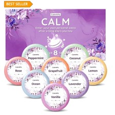 Shower Steamers 8 Pack - Organic Natural Essential Fragrances for Teens and...