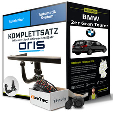 F�r BMW 2er Gran Tourer Typ F46 Anh�ngerkupplung abnehmbar +eSatz 13pol uni. 14-
