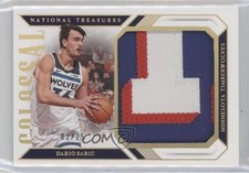 2018-19 Panini National Treasures Colossal Materials Prime 3/25 Dario Saric 5w7