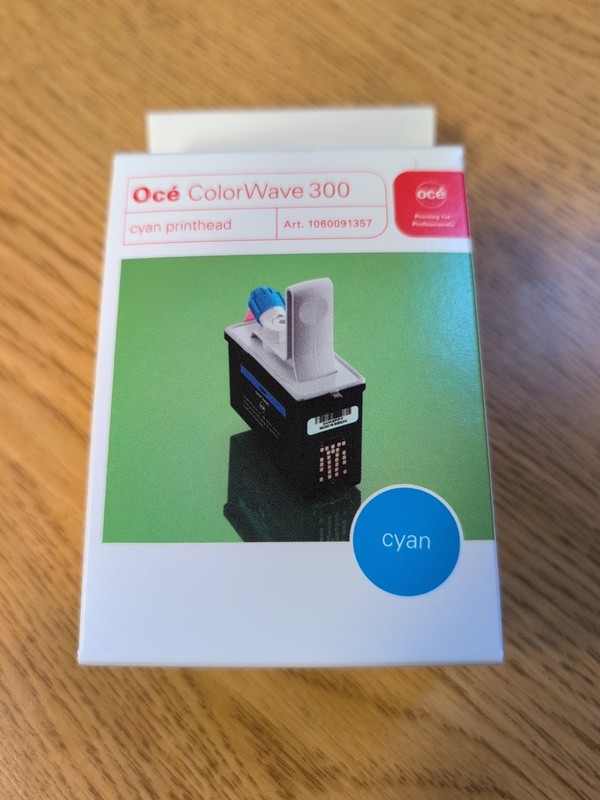 Oce Colorwave 300 Printhead | CW300 Print Head | Cyan | 1060091357