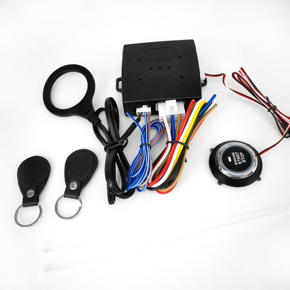 Car One Button Starts System Anti-theft System Keyless Entry System Auto Car Ala