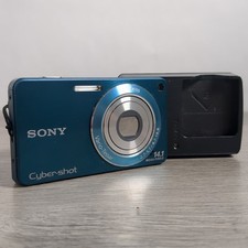 Sony Cyber-shot DSC-W350 14.1MP Digital Camera With Charger  English Read Desc