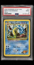 Misty's Gyarados 13/132 Holo PSA 9 NM-MT 2000 Pokemon Gym Challenge  on eBay