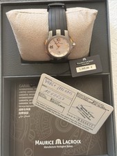 Maurice Lacroix Damenuhr 79861 Stahl / Gold 18K in OVP + Papiere