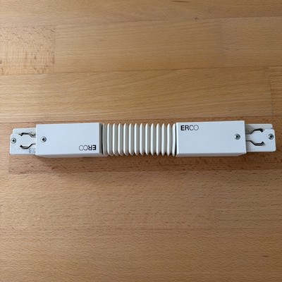 Erco  Multiflex-Kupplung für Stromschiene, 3-Phasen-Schiene weiß