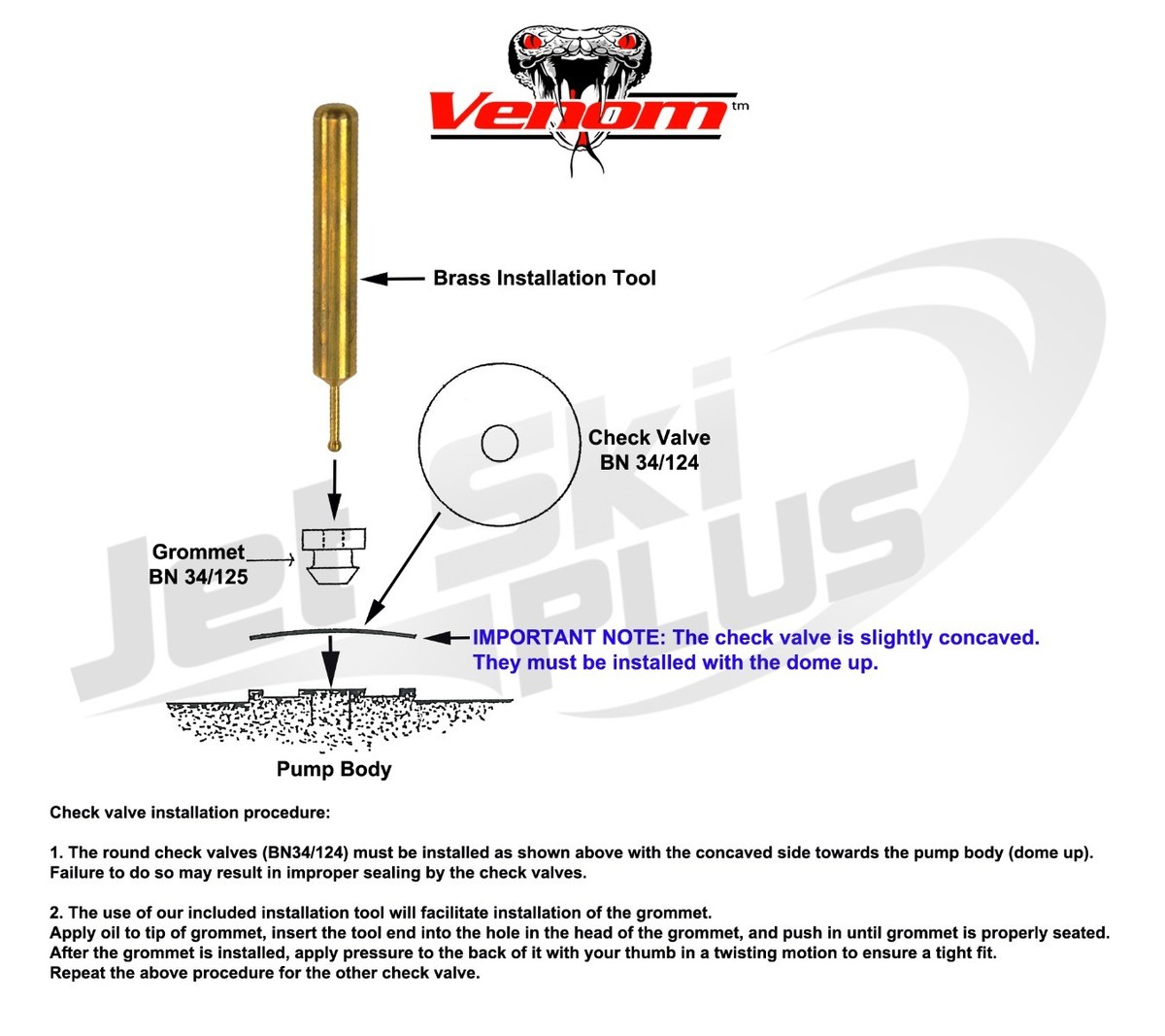 Primer Kit For Kawasaki Jet Ski Carbs - Fits SS SC TS X2 SX 650