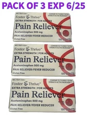 Foster & Thrive Extra Strength Pain Reliever 300 Tab SEE PIC FOR DATE