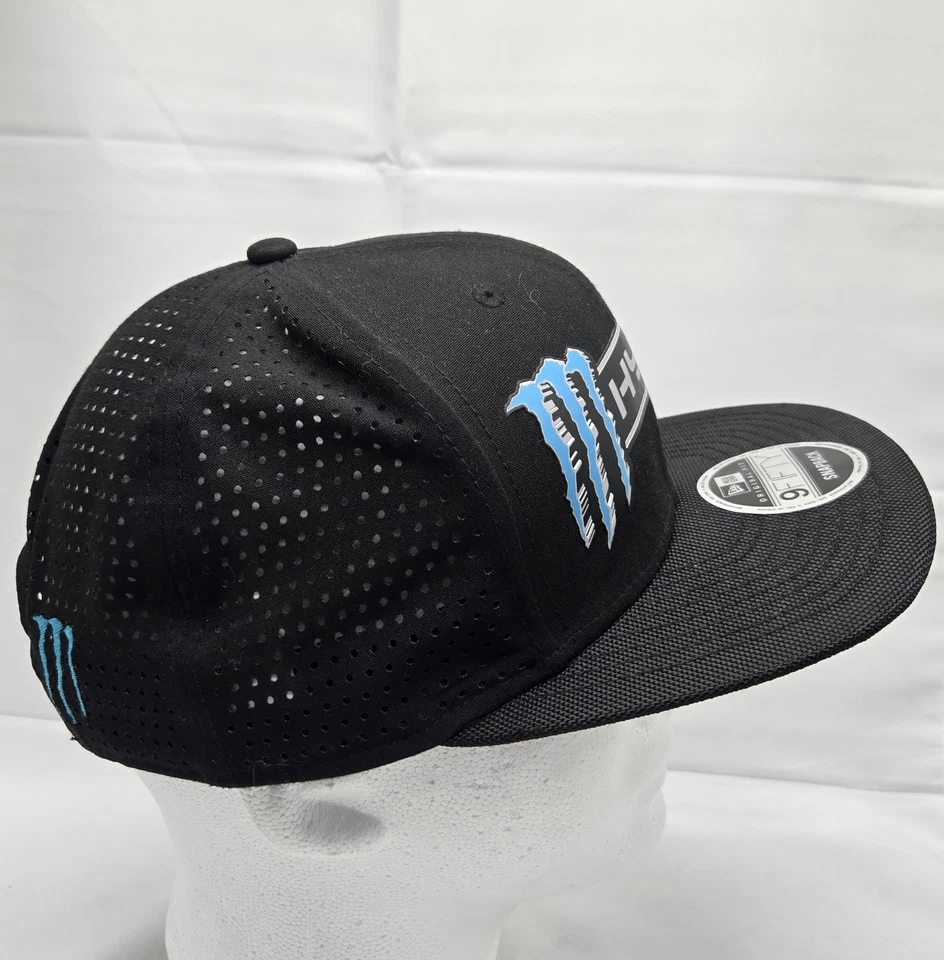 Monster Energy Hydro SnapBack 帽子促销 New Era 品牌 9fifty Mesh Hydro — 第 3/4 张图片