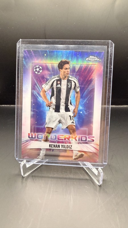 2024-25 Topps Chrome Uefa Club Competitions - Wonderkids Kenan Yildiz #WK-19