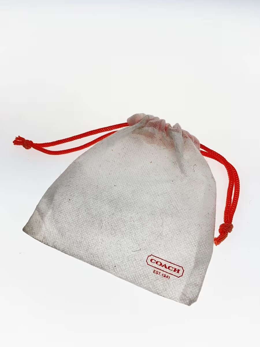 COACH Clover Necklace Pink Gold Women's thumbnail 6