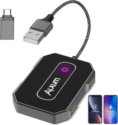 2 in 1 CarPlay Adapter & Android Auto Wireless Adapter für Werksverkabelte 