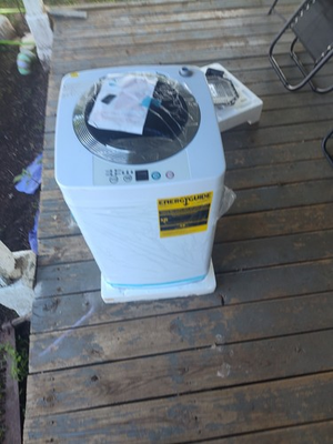 #ad #ad fully automatic portable washing machine $100.00