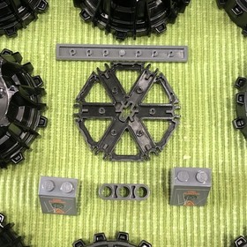 LEGO Power Miners Titanium Command Rig 8964 Parts Wheels Decal Slopes