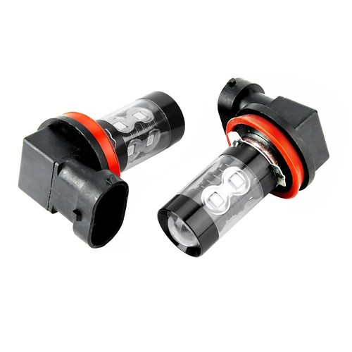 2pcs H11/H8 6000K Blue 50W LED Headlight Bulbs Kit Fog Light Car Driving Lamp - Picture 8 of 13